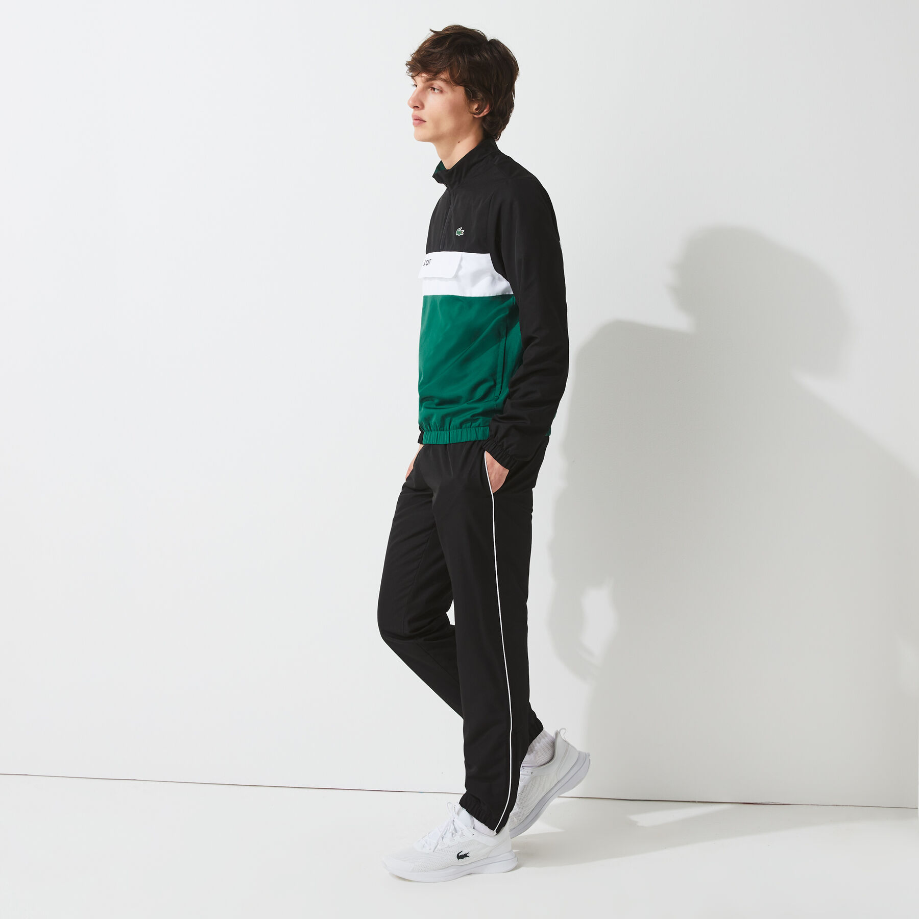 men s lacoste sport packable jacket tracksuit