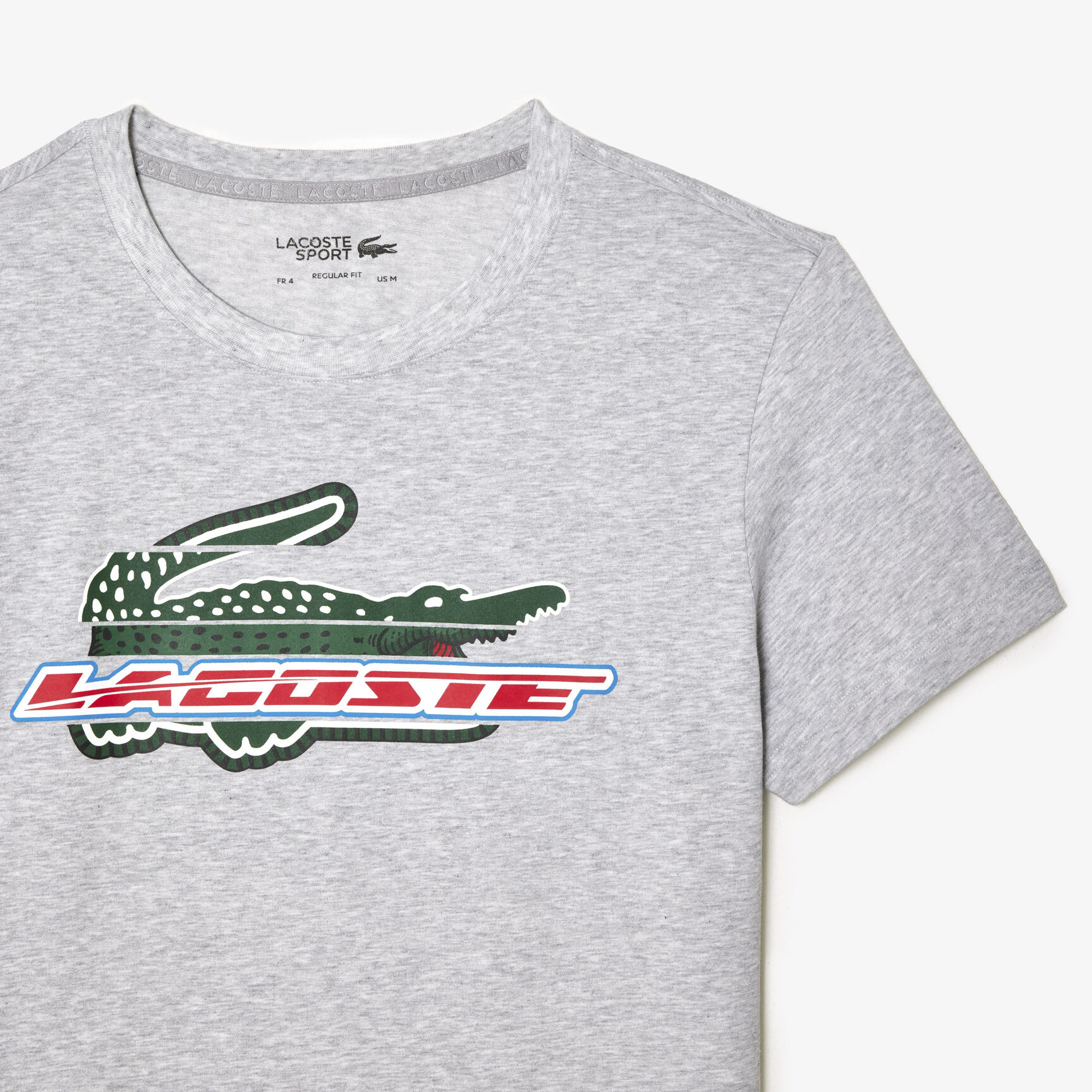 Men's Lacoste Sport Regular Fit Organic Cotton T-shirt