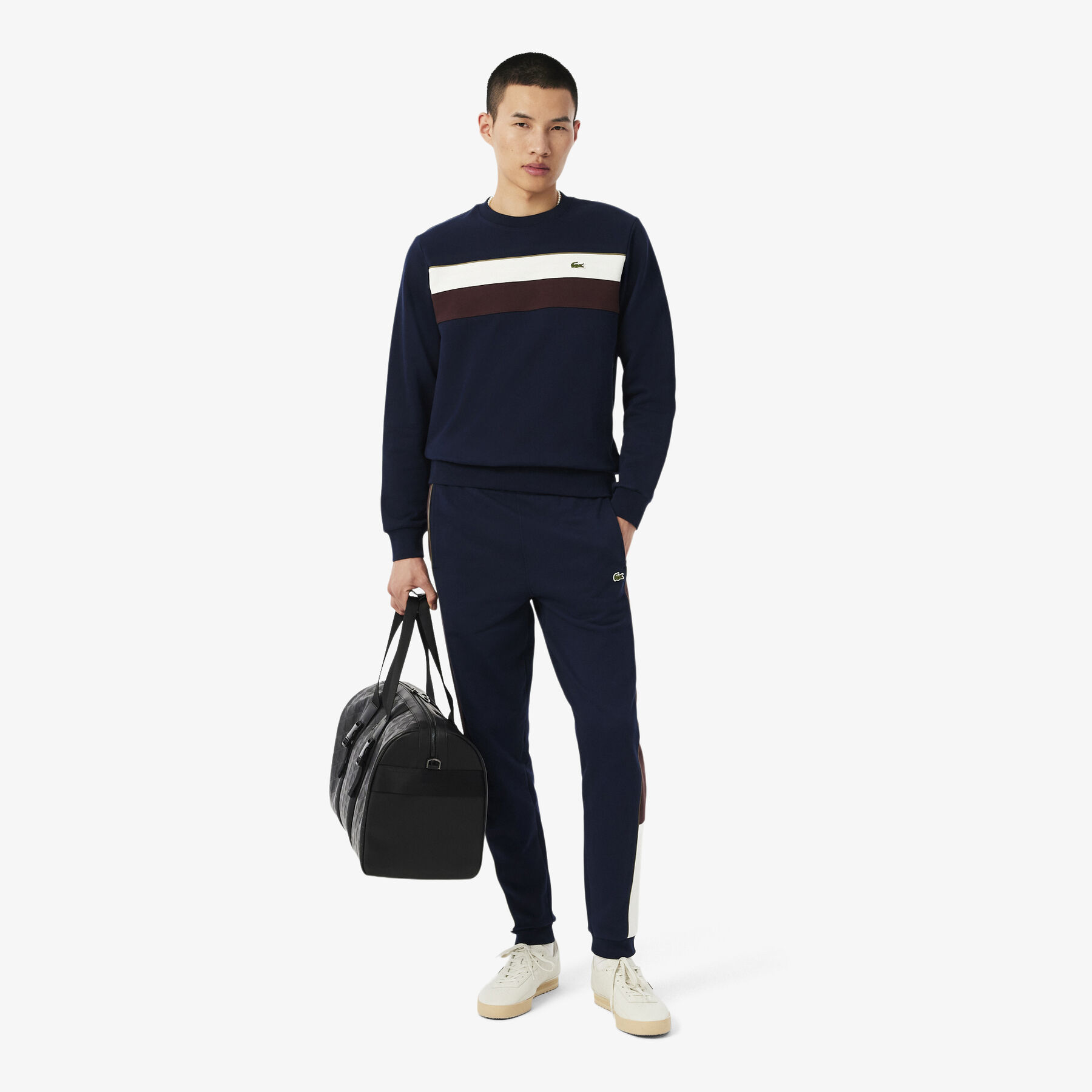 Tapered Leg Fleece Sweatpants lacoste tapered leg fleece sweatpants