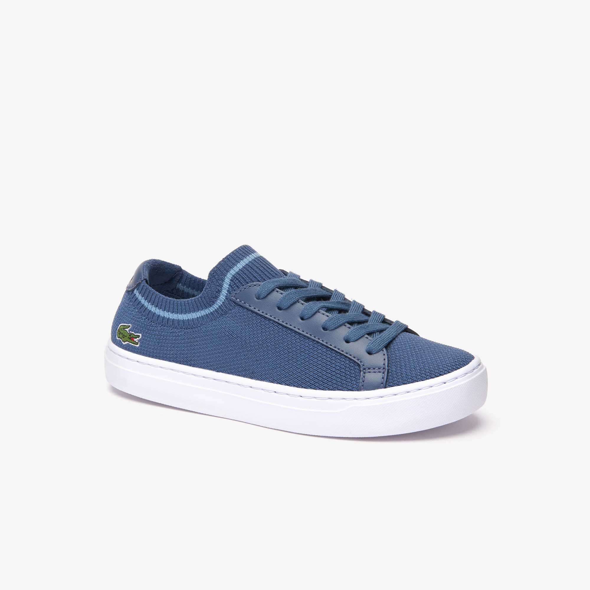 Women's la cheap piqu茅e textile trainers