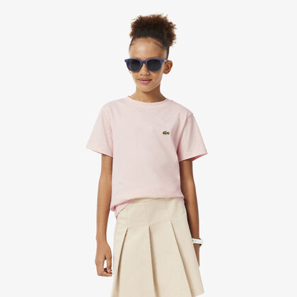 lacoste unisex cotton crew neck t shirt