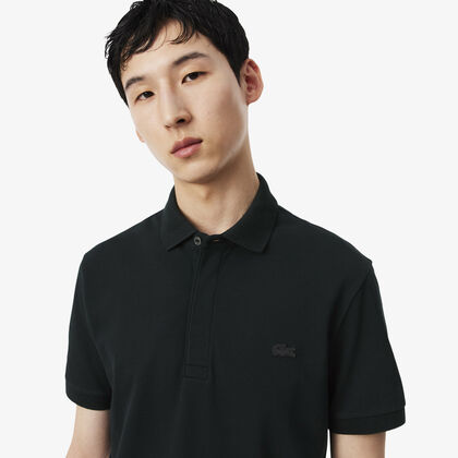 lacoste regular fit paris stretch pique polo shirt