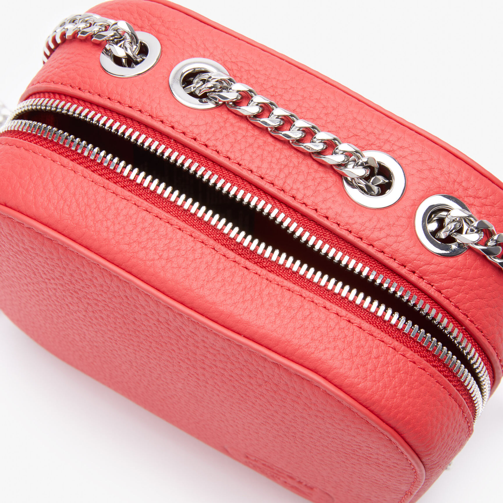 Women's Croco Crew Grained Leather Small Shoulder Bag Women's Croco Crew Grained Leather Small Shoulder Bag