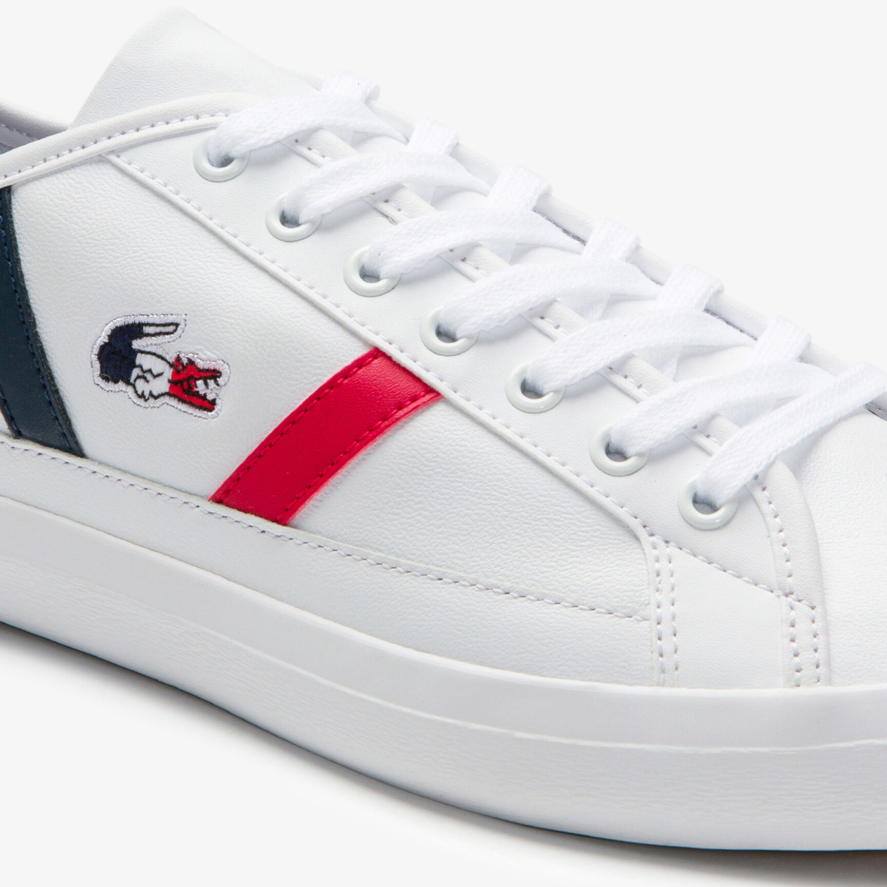 Women's Sideline Tricolore Leather Trainers