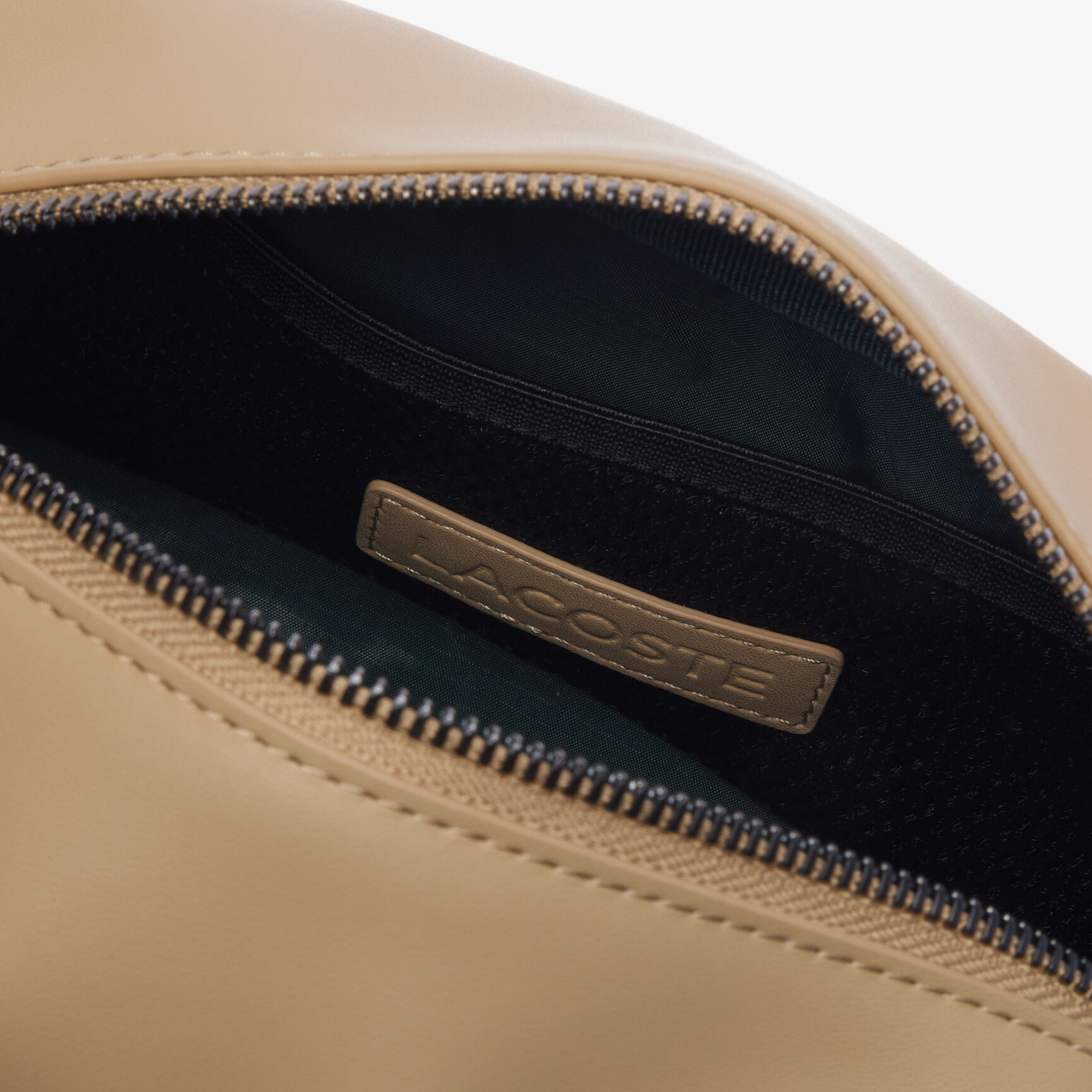 Leather Monogram Print Pouch Purse Leather Monogram Print Pouch Purse