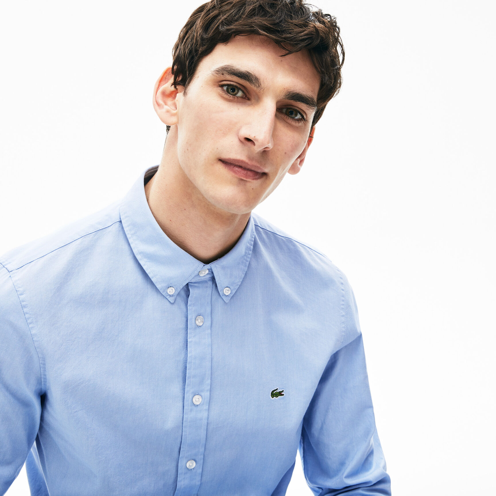 Men's Slim Fit Stretch Oxford Cotton Shirt Men's Slim Fit Stretch Oxford Cotton Shirt