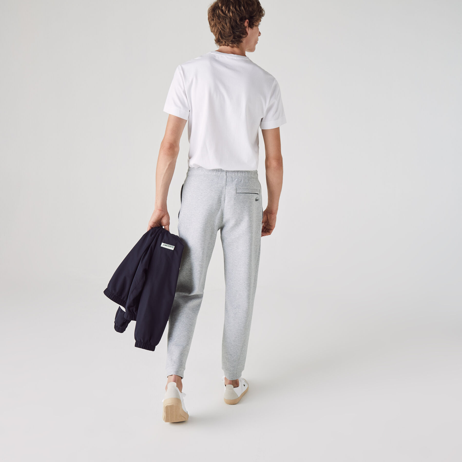 Men's Jogging Pants With Badge lacoste men s jogging pants with badge