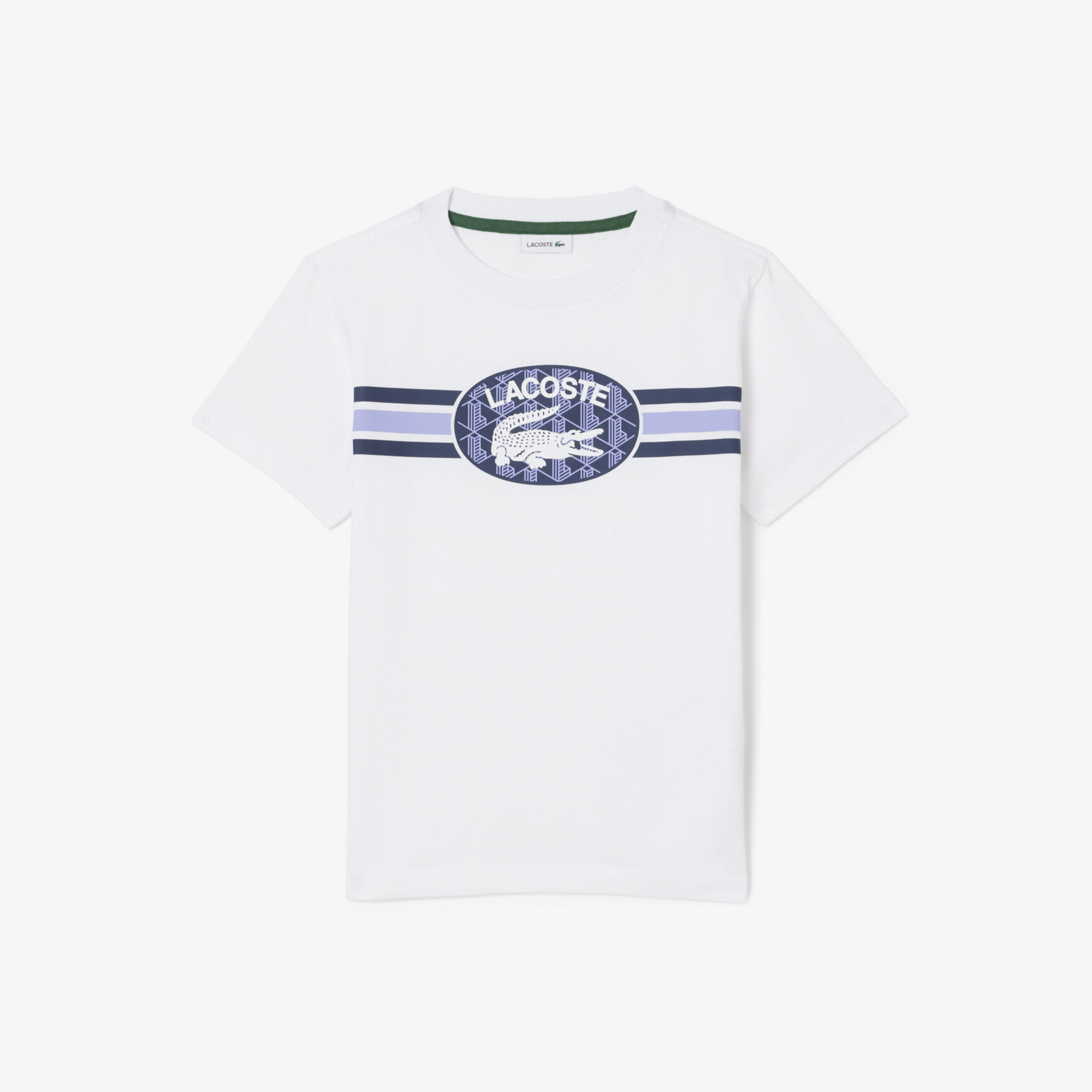 Monogram Print Cotton T-shirt