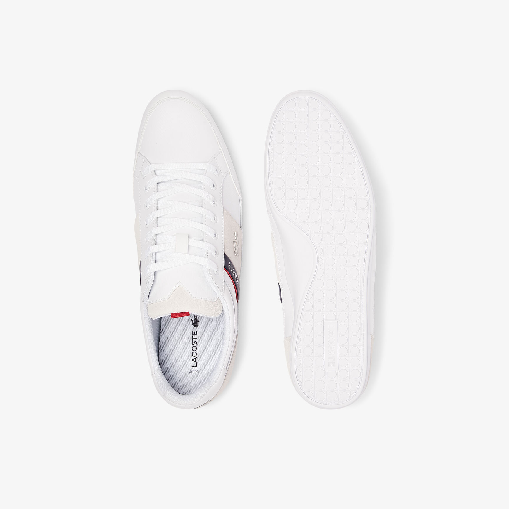 Men's Chaymon Leather and Suede Trainers Men's Chaymon Leather and Suede Trainers