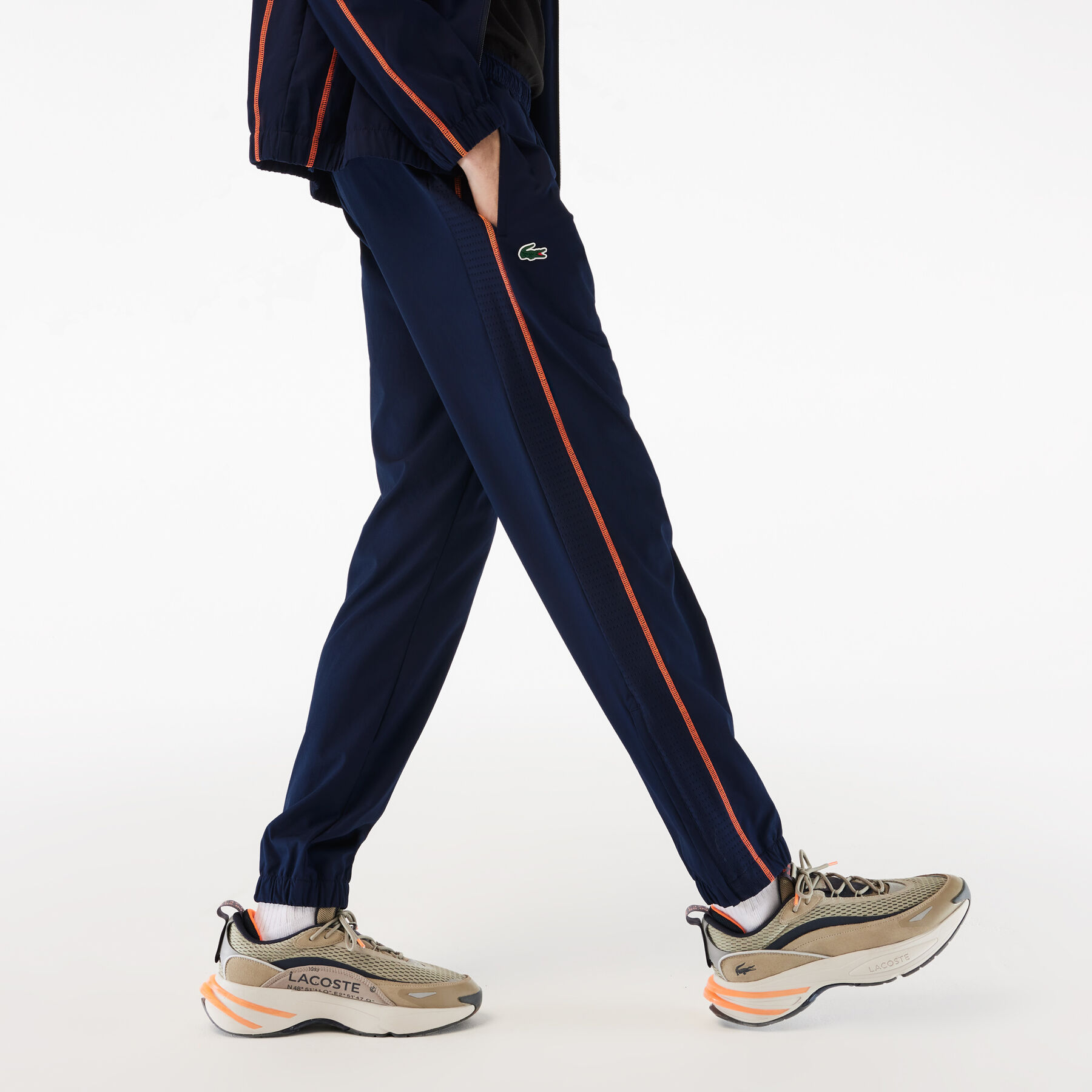 Men’s Lacoste Tennis High Neck Jogger Set men s lacoste tennis high neck jogger set