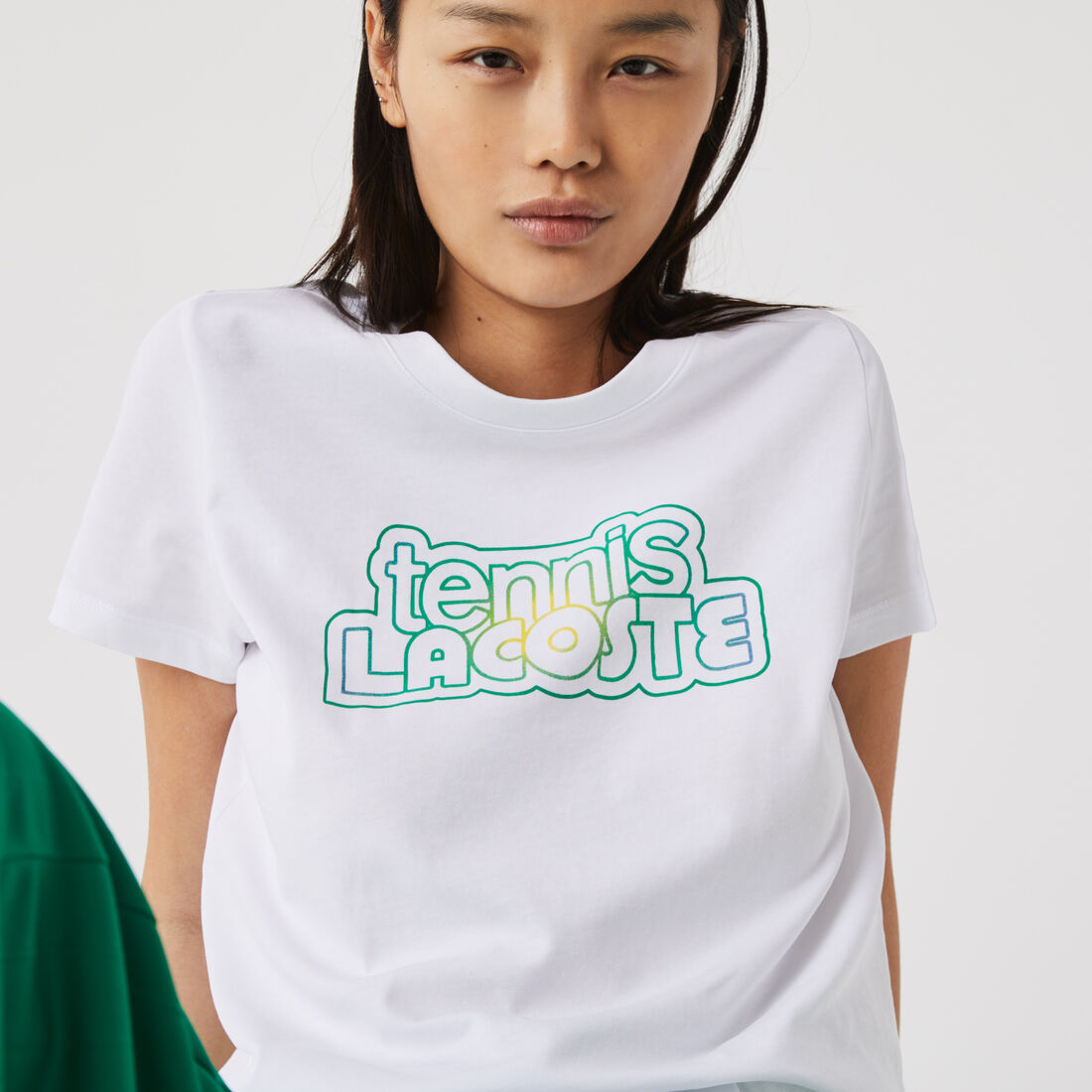 Women’s Lacoste SPORT Graphic Print Tennis T-shirt