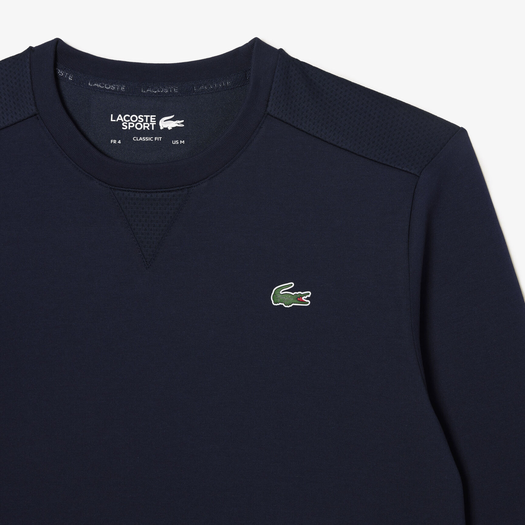 Men's Lacoste SPORT Mesh Panels Sweatshirt