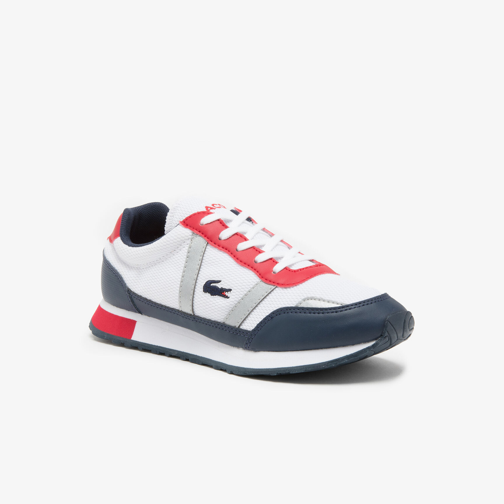 حذاء رياضي للشباب بأربطة من القماش ومواد صناعية حذاء رياضي للشباب بأربطة من القماش ومواد صناعية