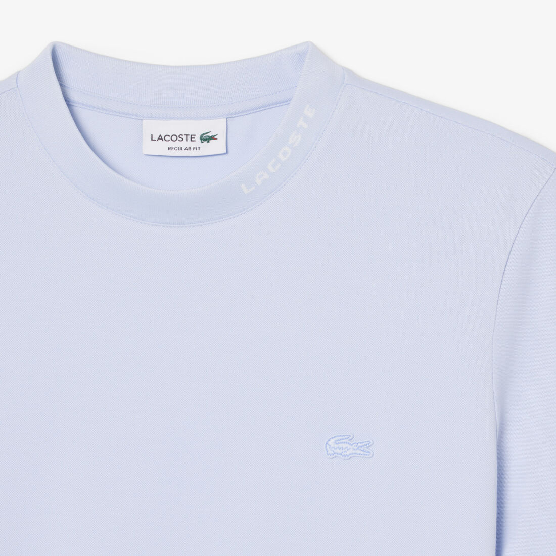 Jacquard Branded Pique T-shirt Jacquard Branded Pique T-shirt