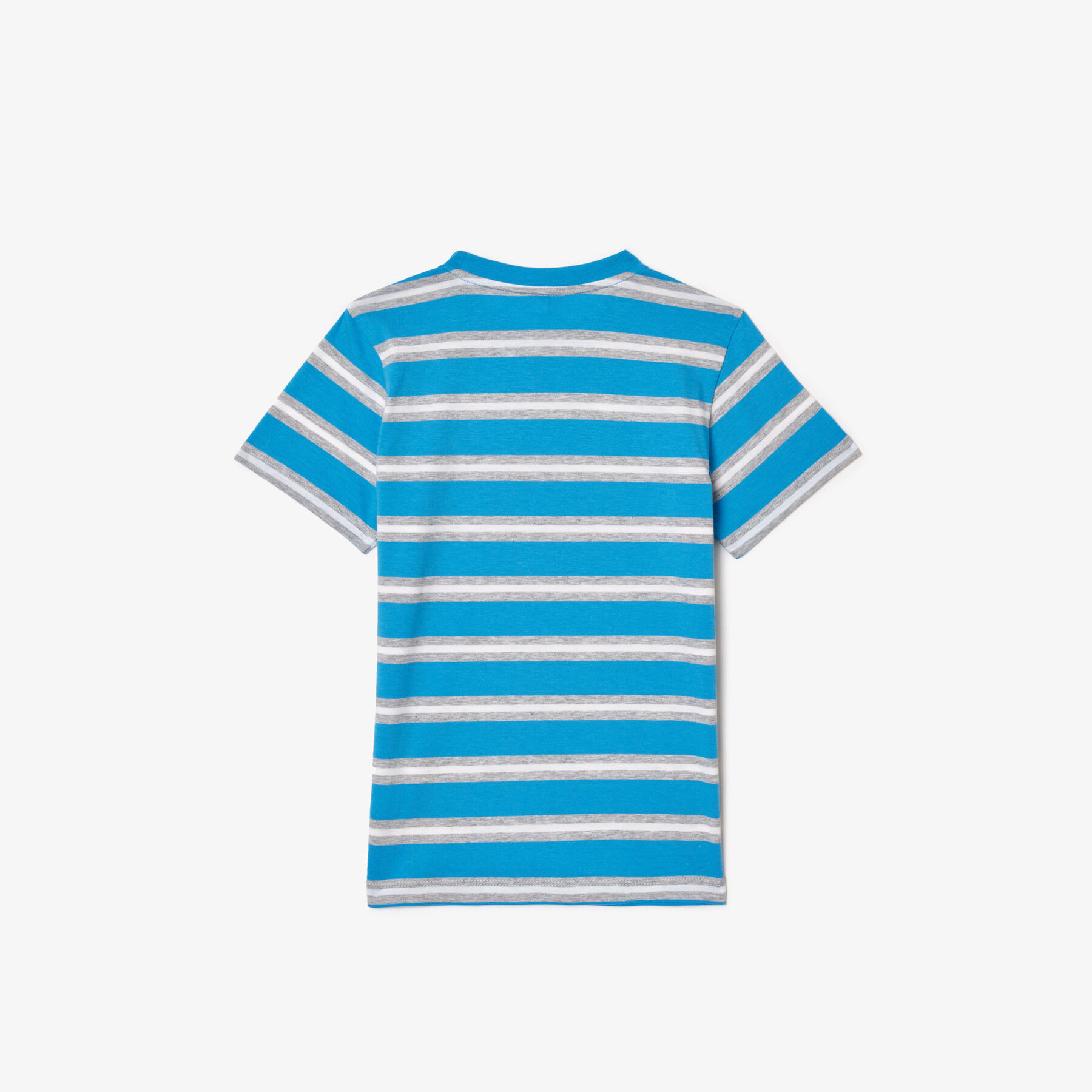 Kids' Lacoste Stripe Print Cotton Jersey T-shirt kids lacoste stripe print cotton jersey t shirt