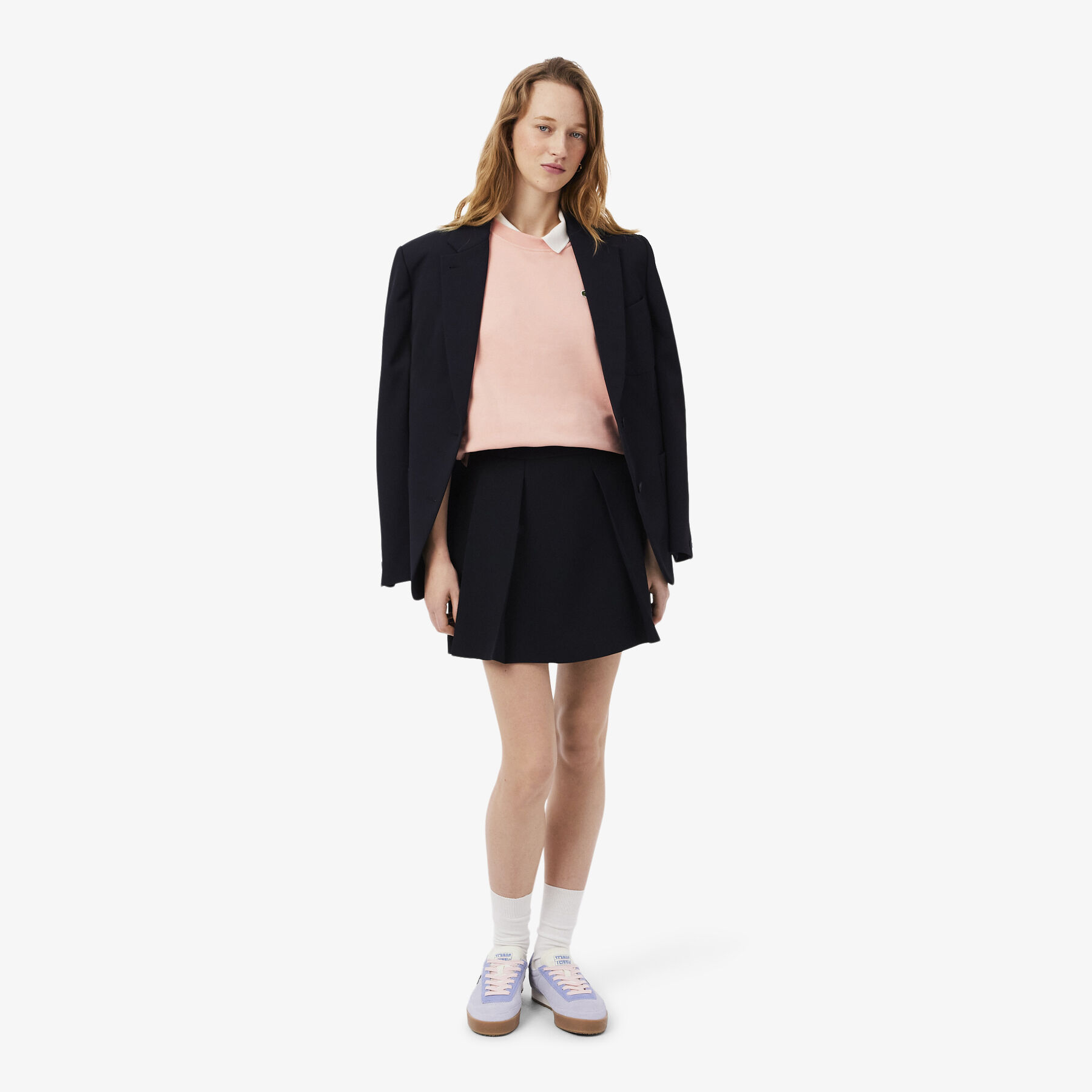 lacoste women s aura suede sneakers