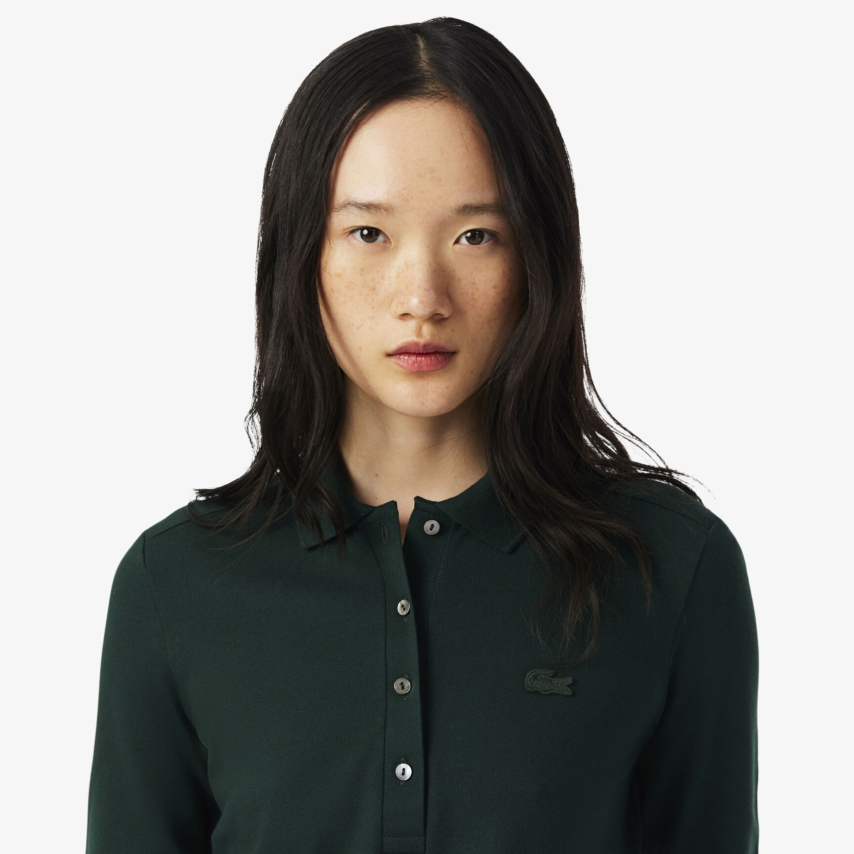 Women's Slim fit Stretch Pique Lacoste Polo Shirt Women's Slim fit Stretch Pique Lacoste Polo Shirt