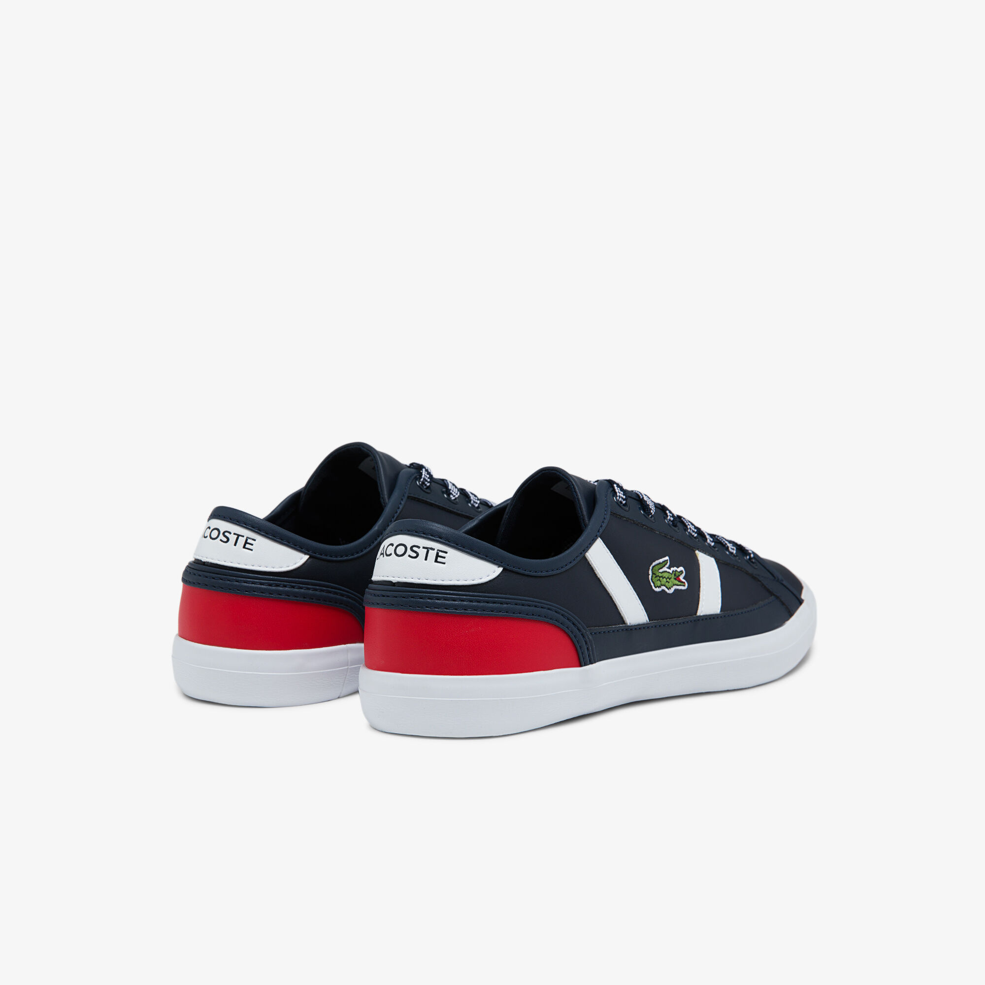 Buy Men s Sideline Leather and Synthetic Colour Pop Sneakers Lacoste SA