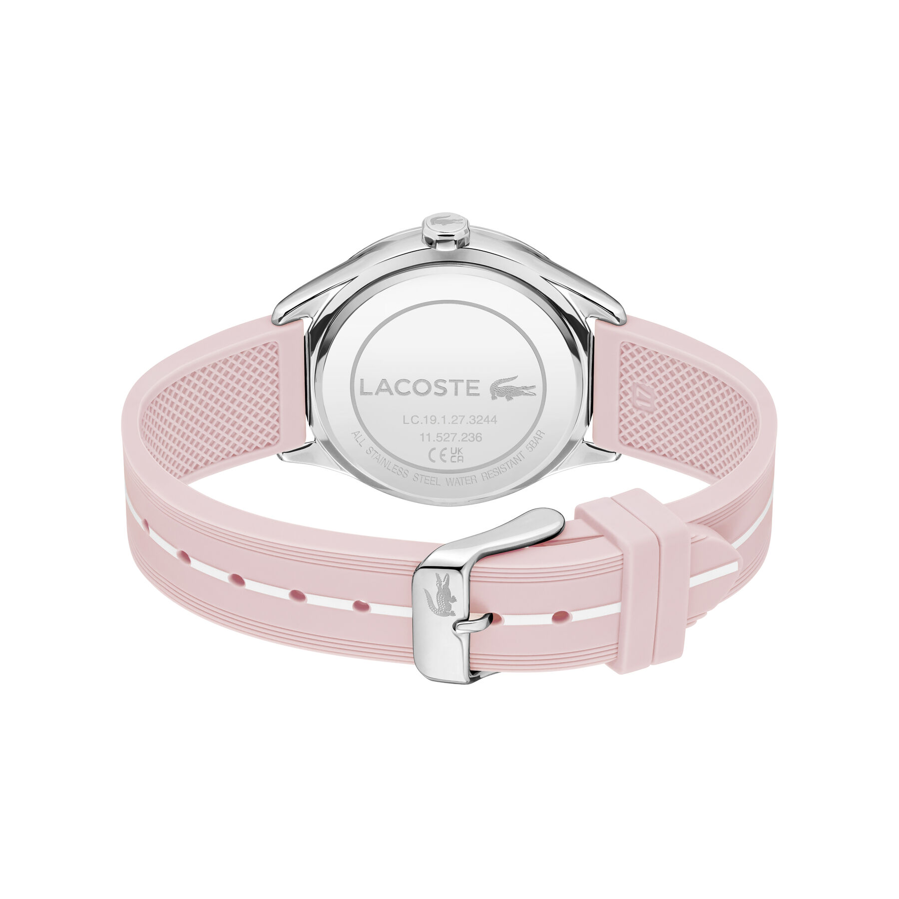 Women's Pink Silicone Watch