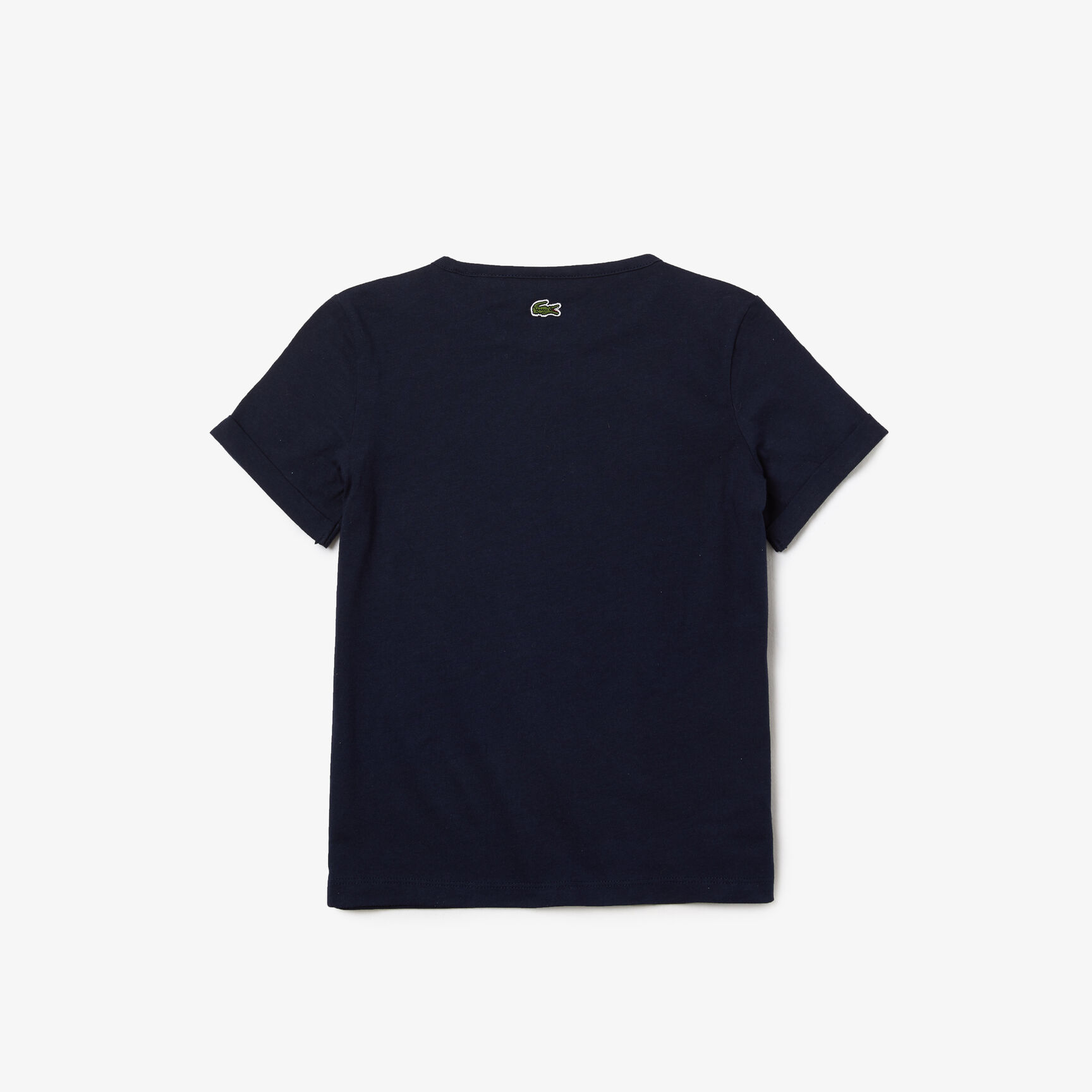 Girls' Coloured Crocodile Crew Neck Cotton T-Shirt Girls' Coloured Crocodile Crew Neck Cotton T-Shirt