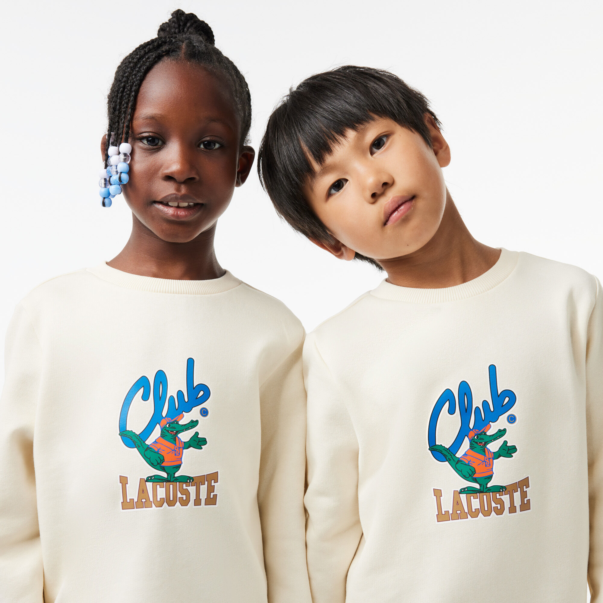 Lacoste sweat mickey sales