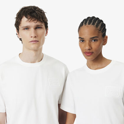 Embossed Branding Cotton T-shirt Embossed Branding Cotton T-shirt