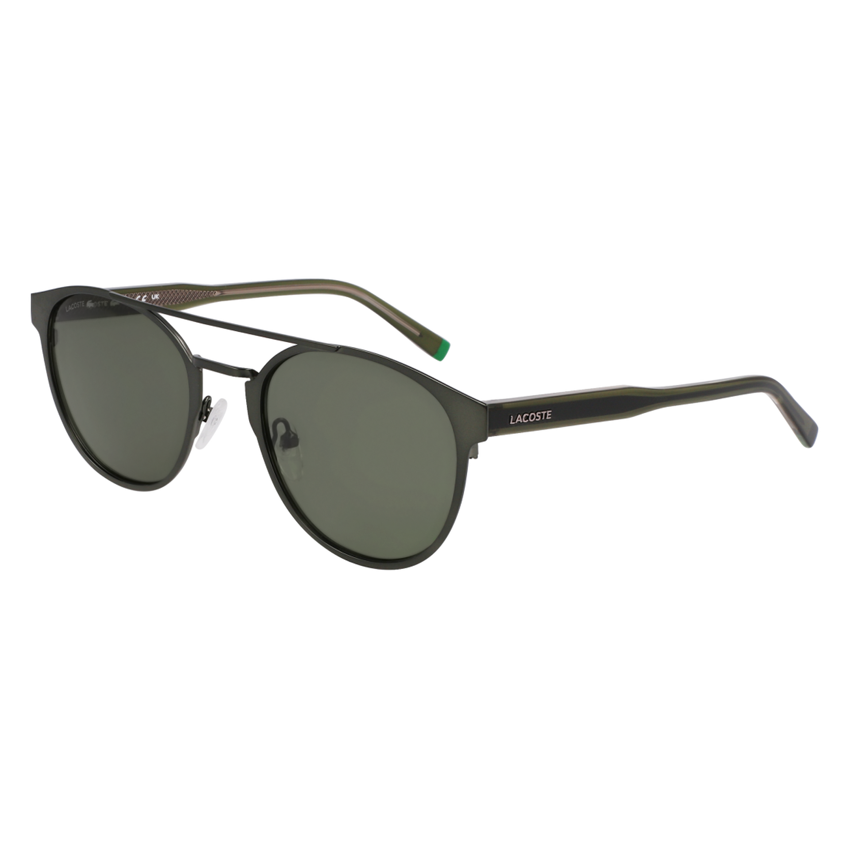 نظارة شمسية لاكوست للرجال بيضاوية الشكل نظارة شمسية لاكوست للرجال بيضاوية الشكل