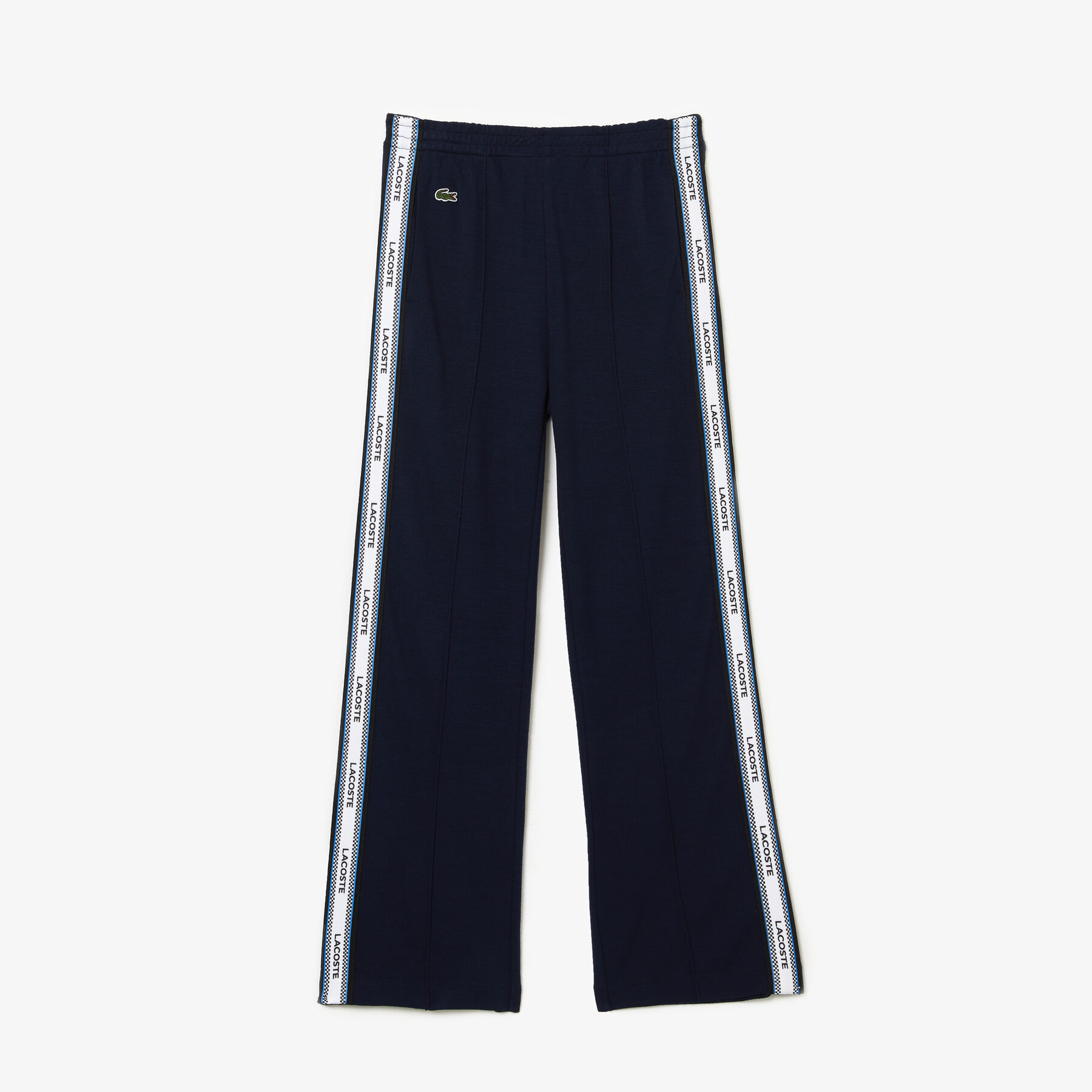 Girls' Lacoste Print Side Bands Oversised Pants girls lacoste print side bands oversised pants