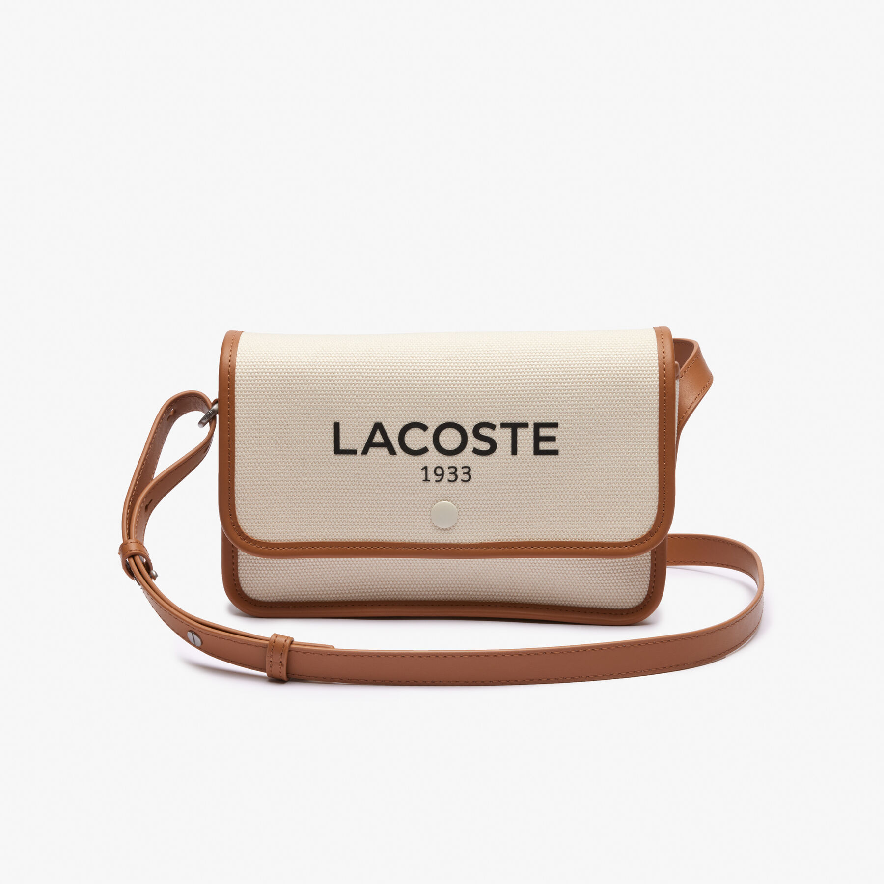 Heritage Canvas Flap Close Bag lacoste heritage canvas flap close bag