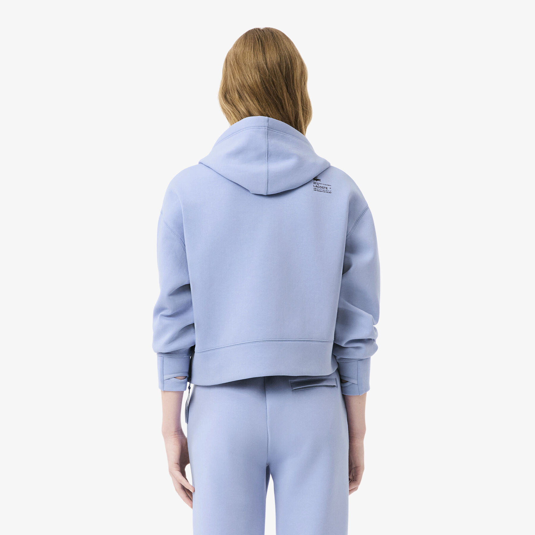 Short Cut Cotton Hoodie