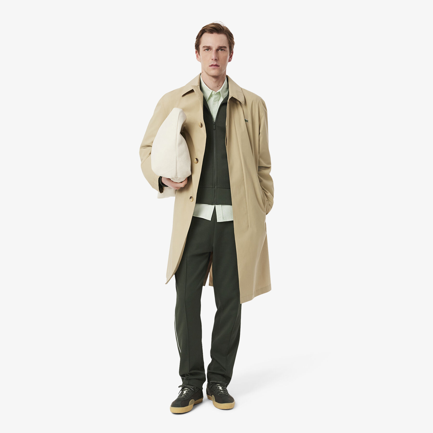 Paris Pique Zip Front Track Jacket lacoste paris pique zip front track jacket