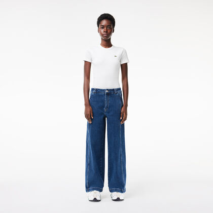 Women's Lacoste Stretch Denim Jeans