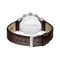 Brown Leather Strap Men's Watch