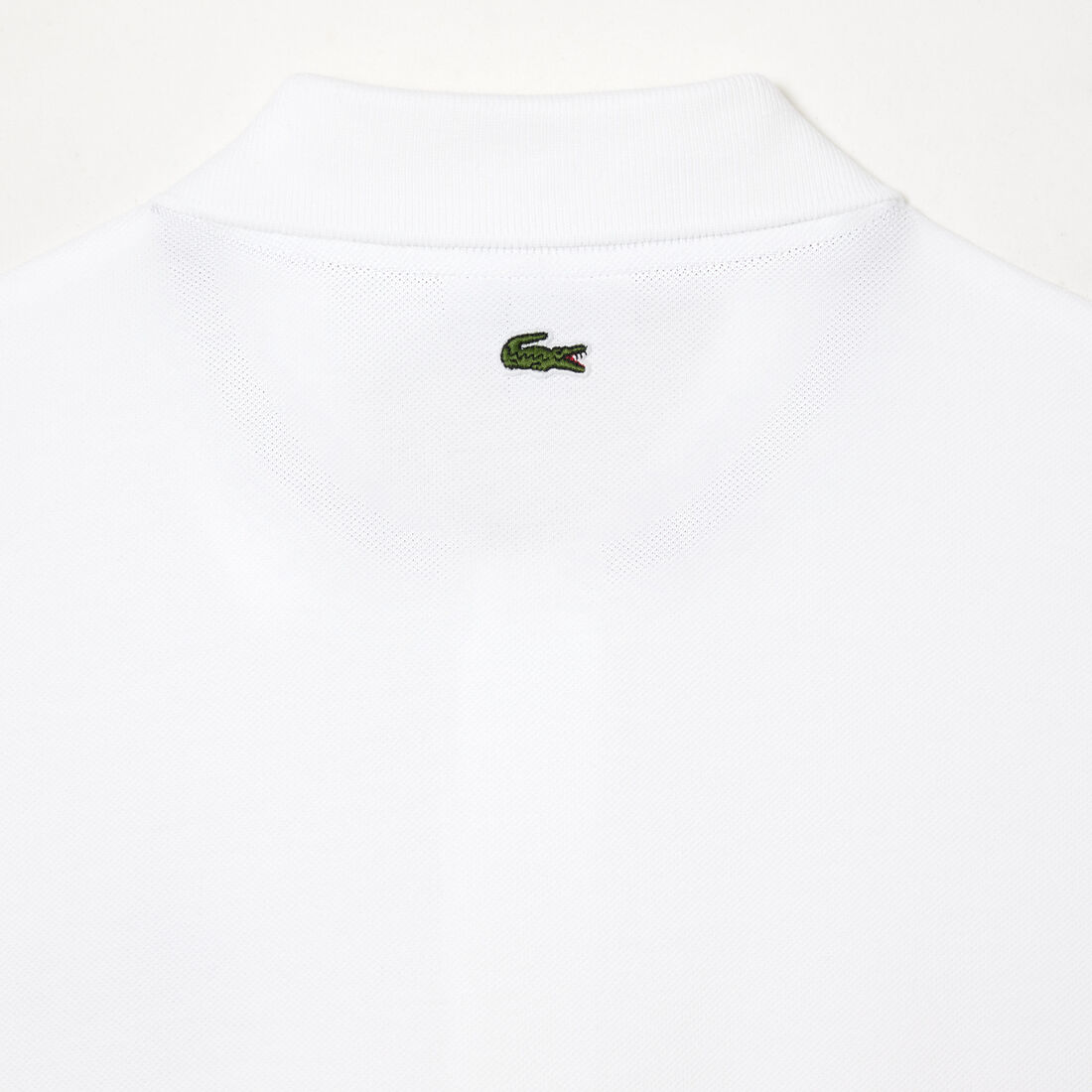 Cotton Pique L.12.12 Badge Detail Polo Shirt Cotton Pique L.12.12 Badge Detail Polo Shirt