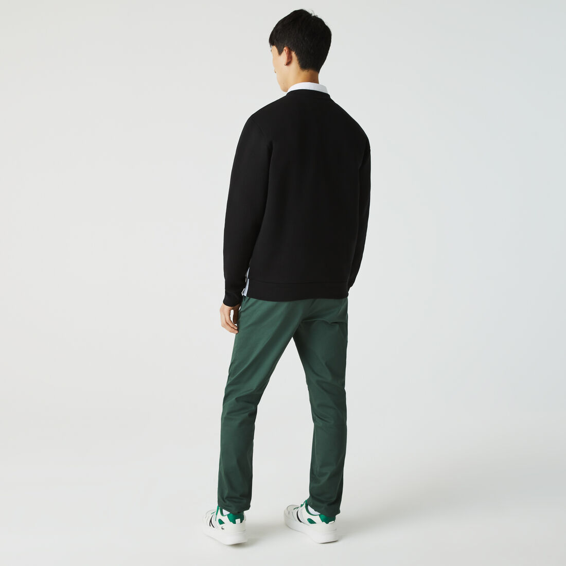 Men’s Lacoste Branded Color-Block Sweatshirt Men’s Lacoste Branded Color-Block Sweatshirt