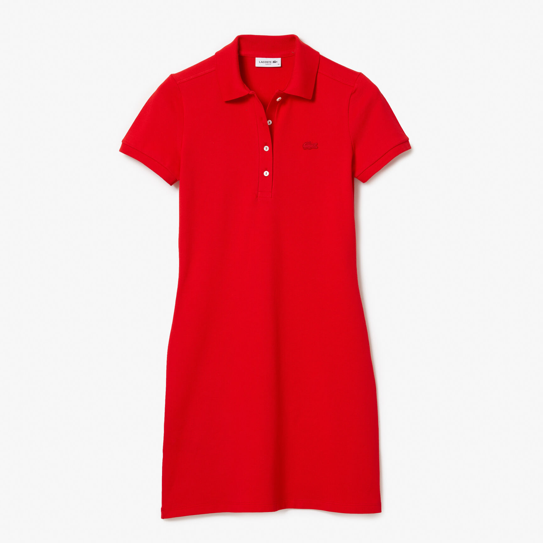 Slim Fit Stretch Petit Pique Polo Dress Slim Fit Stretch Petit Pique Polo Dress