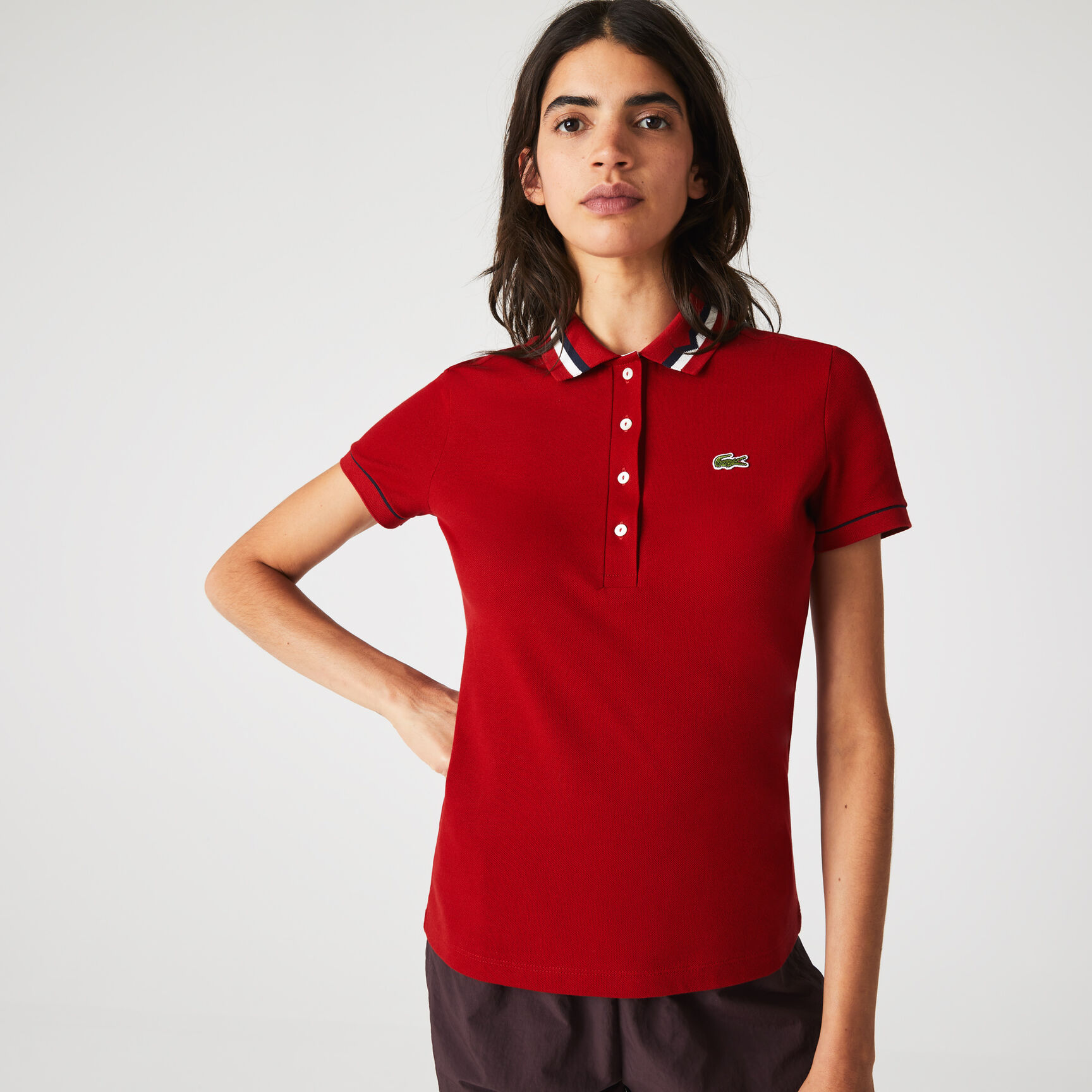 Women’s Made In France Slim Fit Organic Cotton Piqué Polo Women’s Made In France Slim Fit Organic Cotton Piqué Polo