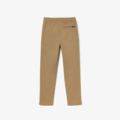Boys' Lacoste Stretch Cotton Gabardine Chinos