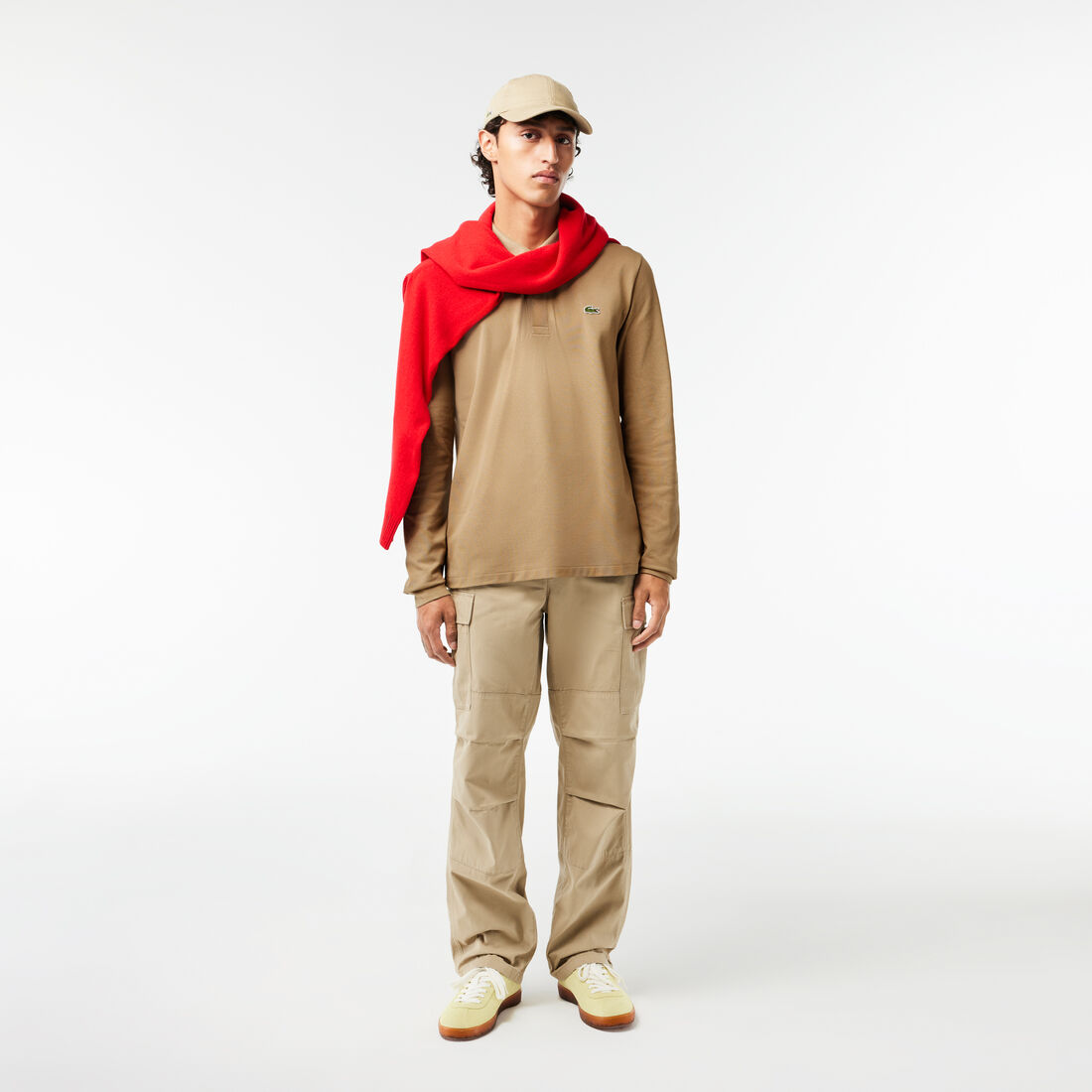 قميص بولو كلاسيكي بأكمام طويلة مقاس L.12.12 قميص بولو كلاسيكي بأكمام طويلة مقاس L.12.12