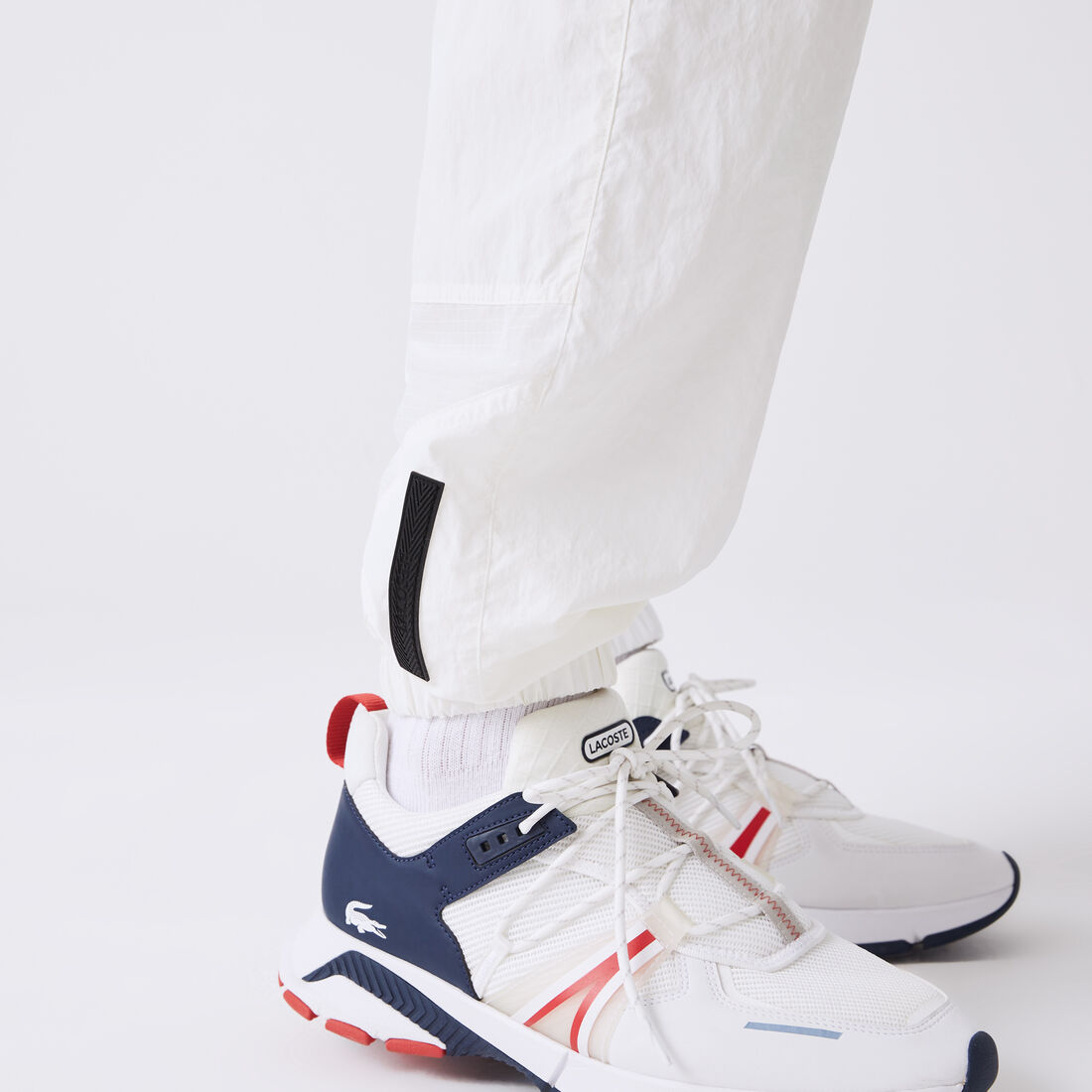 Men's Lacoste Patchwork Water-Repellent Trackpants Men's Lacoste Patchwork Water-Repellent Trackpants