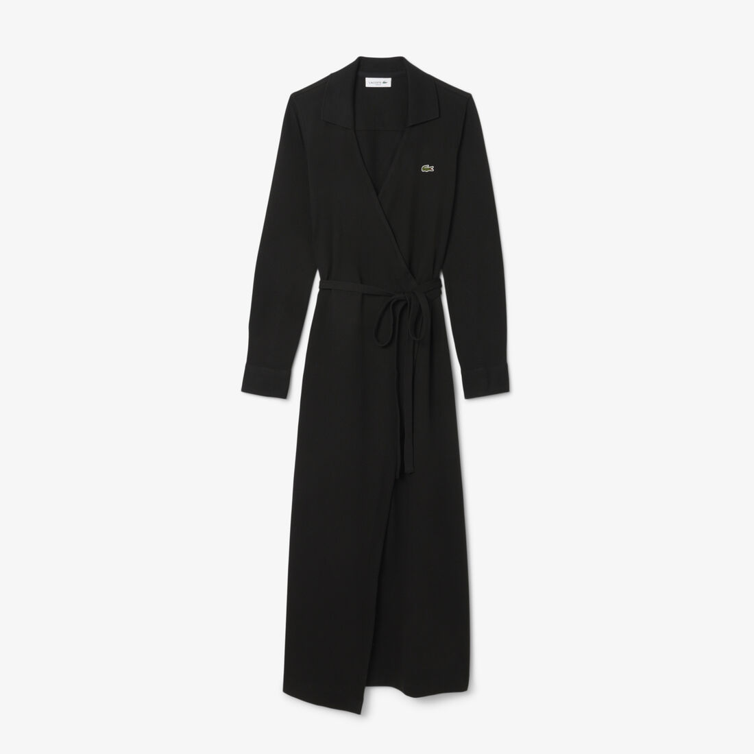 Slim Fit Polo Collar Wrap Dress Slim Fit Polo Collar Wrap Dress