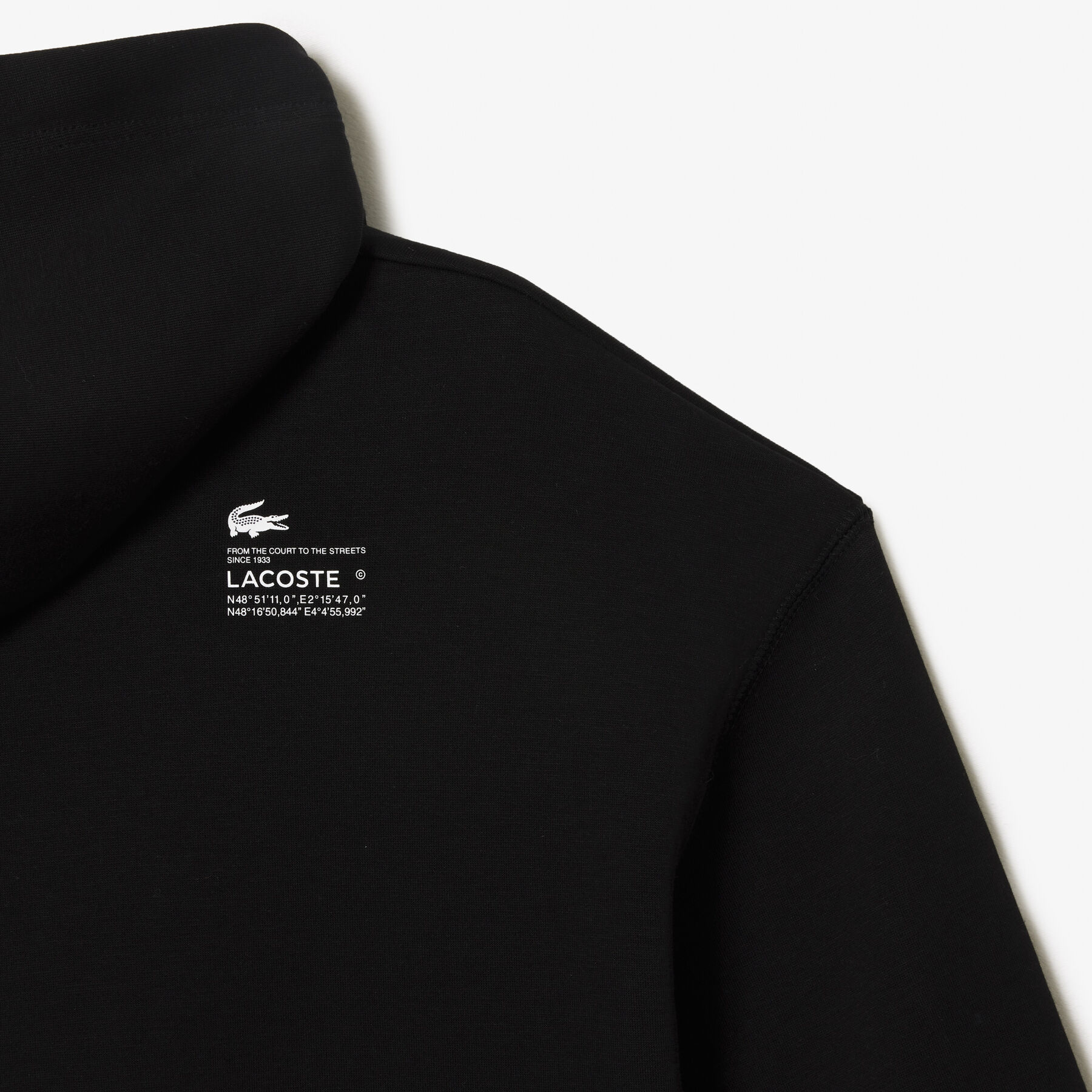 Short Cut Cotton Hoodie lacoste short cut cotton hoodie