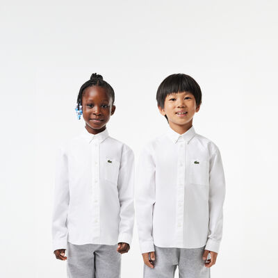 Kids' Lacoste Contrast Pocket Shirt