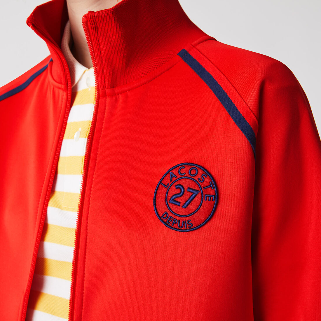 سويت شيرت بسحاب للنساء مع ياقة واقفة وطراز الفينتيج القديم سويت شيرت بسحاب للنساء مع ياقة واقفة وطراز الفينتيج القديم