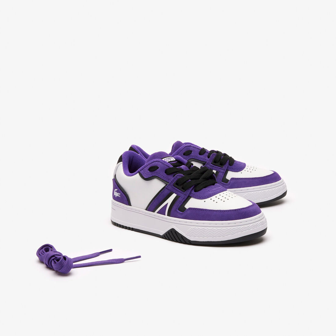 Women's L001 Coated Leather Trainers