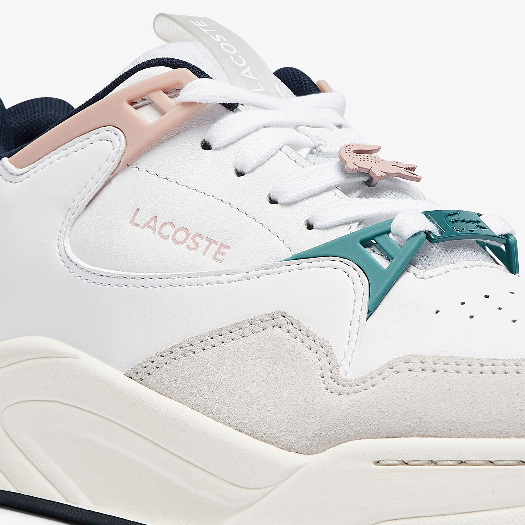 Women's Court Slam Synthetic and Leather Trainers