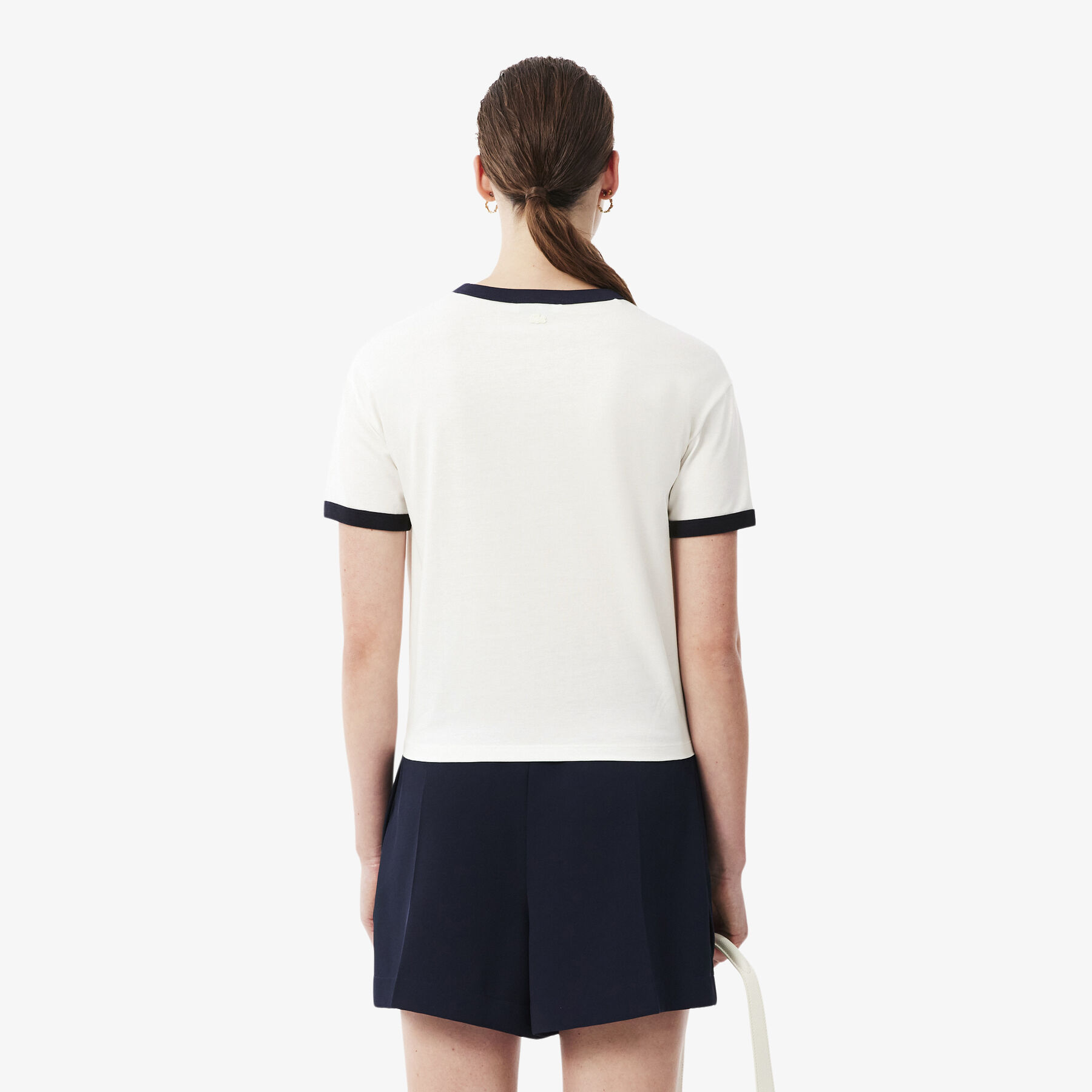Embroidered Badge Jersey T-shirt