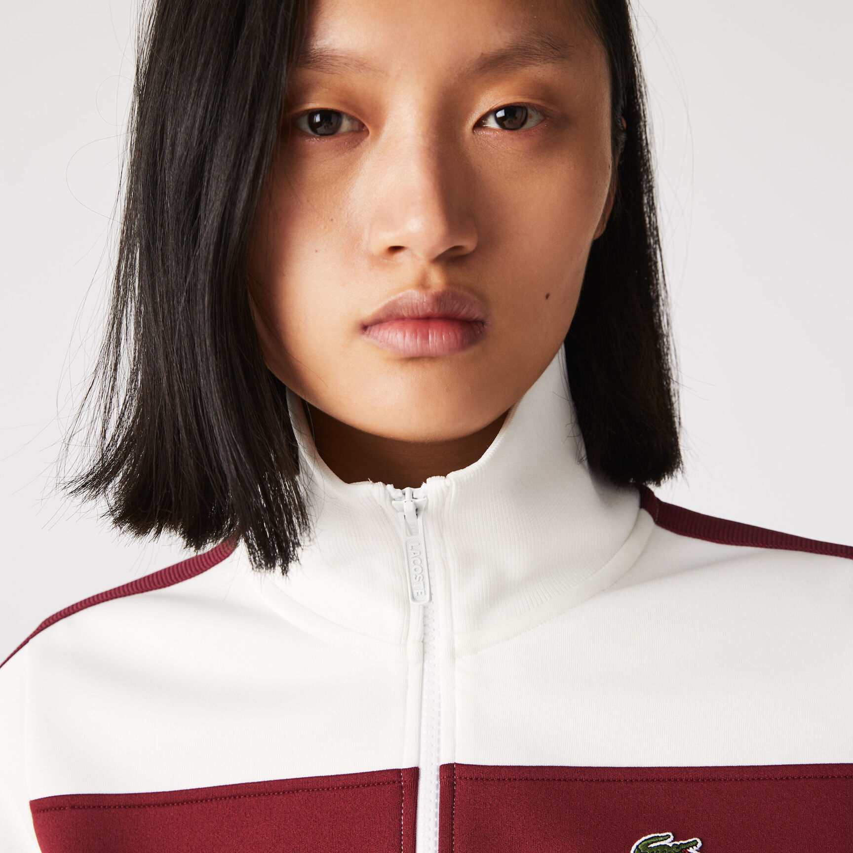 Women’s Heritage High Neck Colour-block Zip Tracksuit Jacket Women’s Heritage High Neck Colour-block Zip Tracksuit Jacket