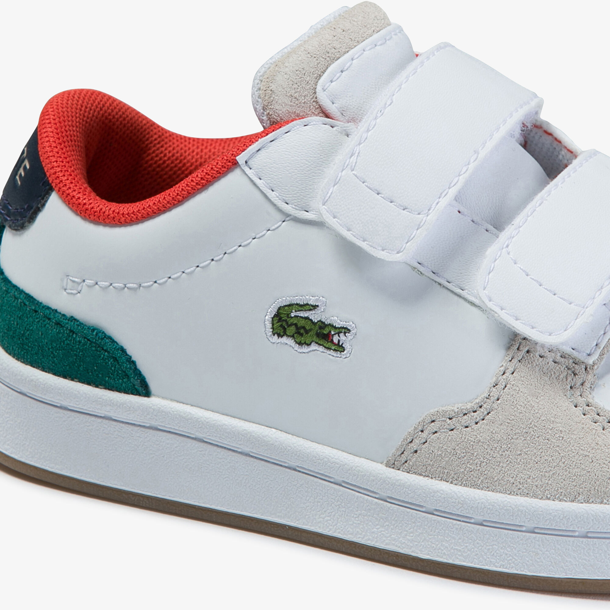 Buy Infants Masters Cup Metallic Leather and Suede Sneakers Lacoste SA