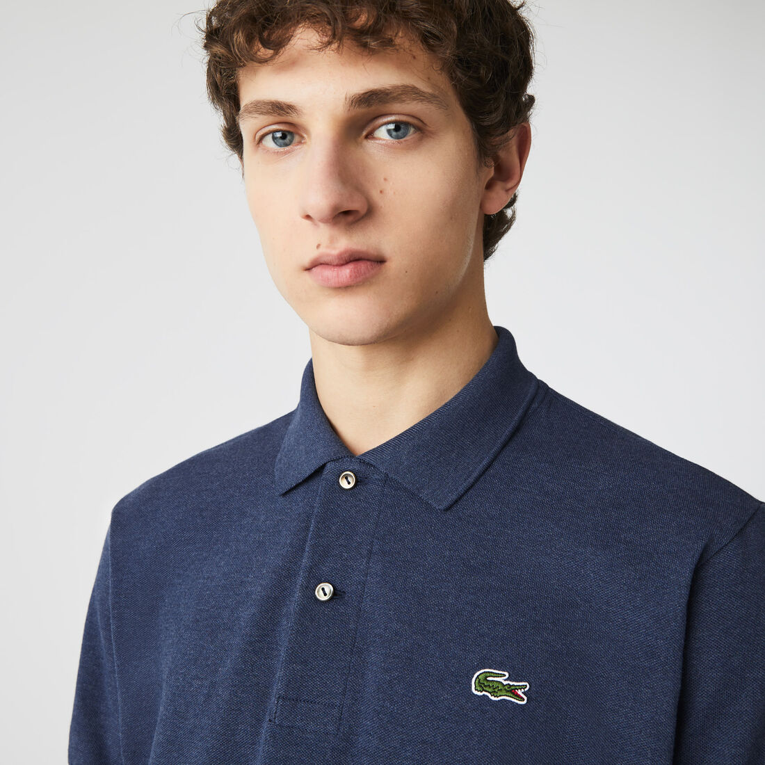 Classic Fit L.12.12 Marl Polo Shirt Classic Fit L.12.12 Marl Polo Shirt